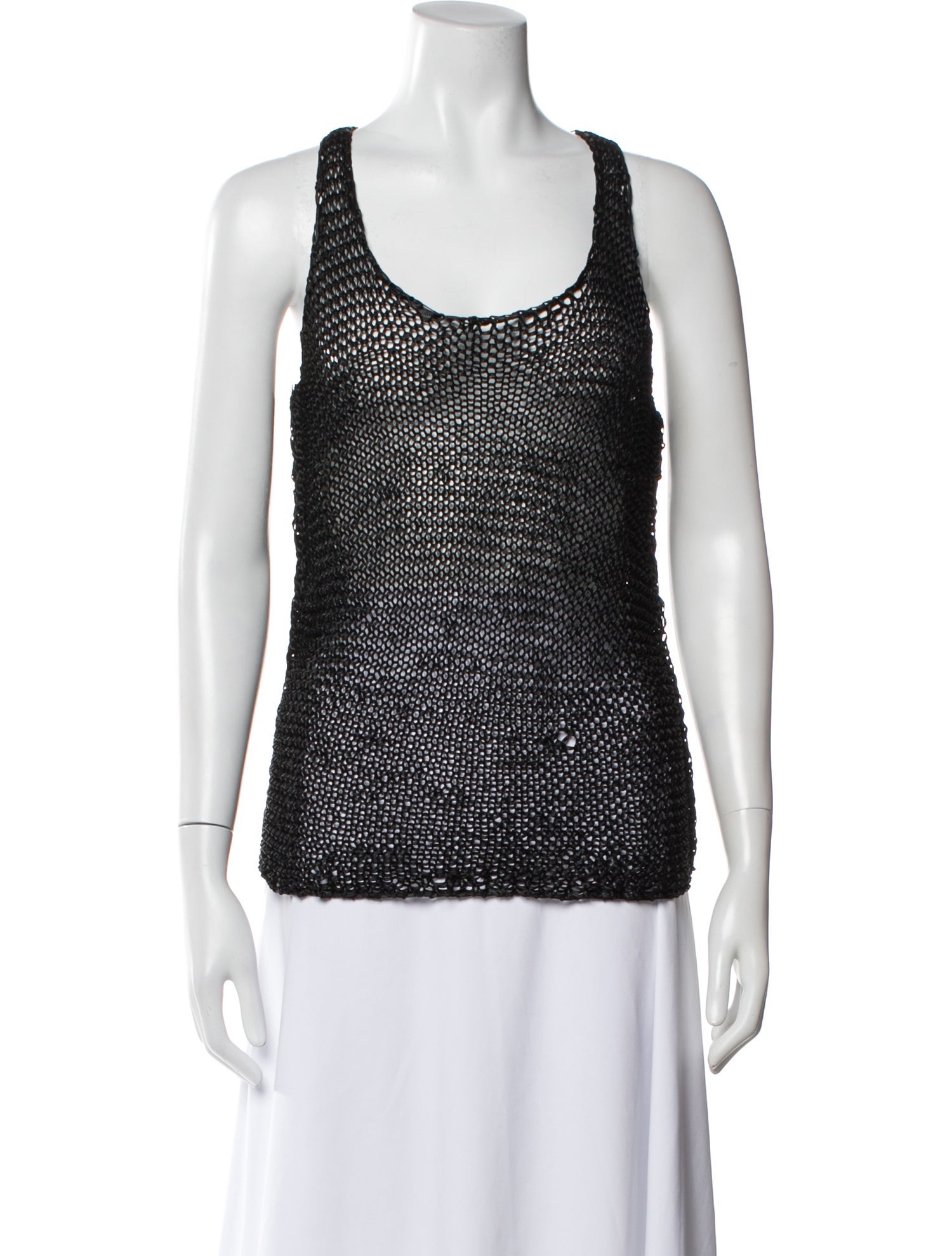 Barbara Bui Scoop Neck Sleeveless Top