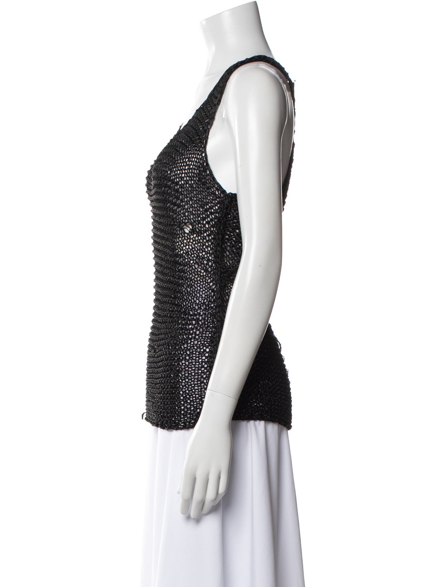 Barbara Bui Scoop Neck Sleeveless Top