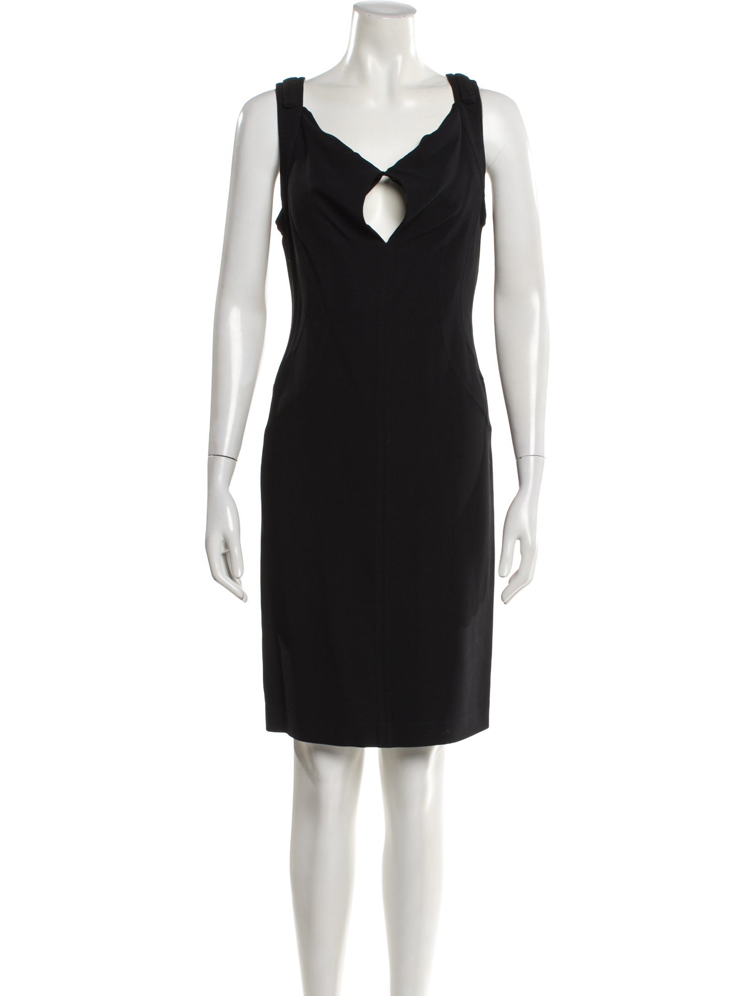 Barbara Bui V-Neck Knee-Length Dress