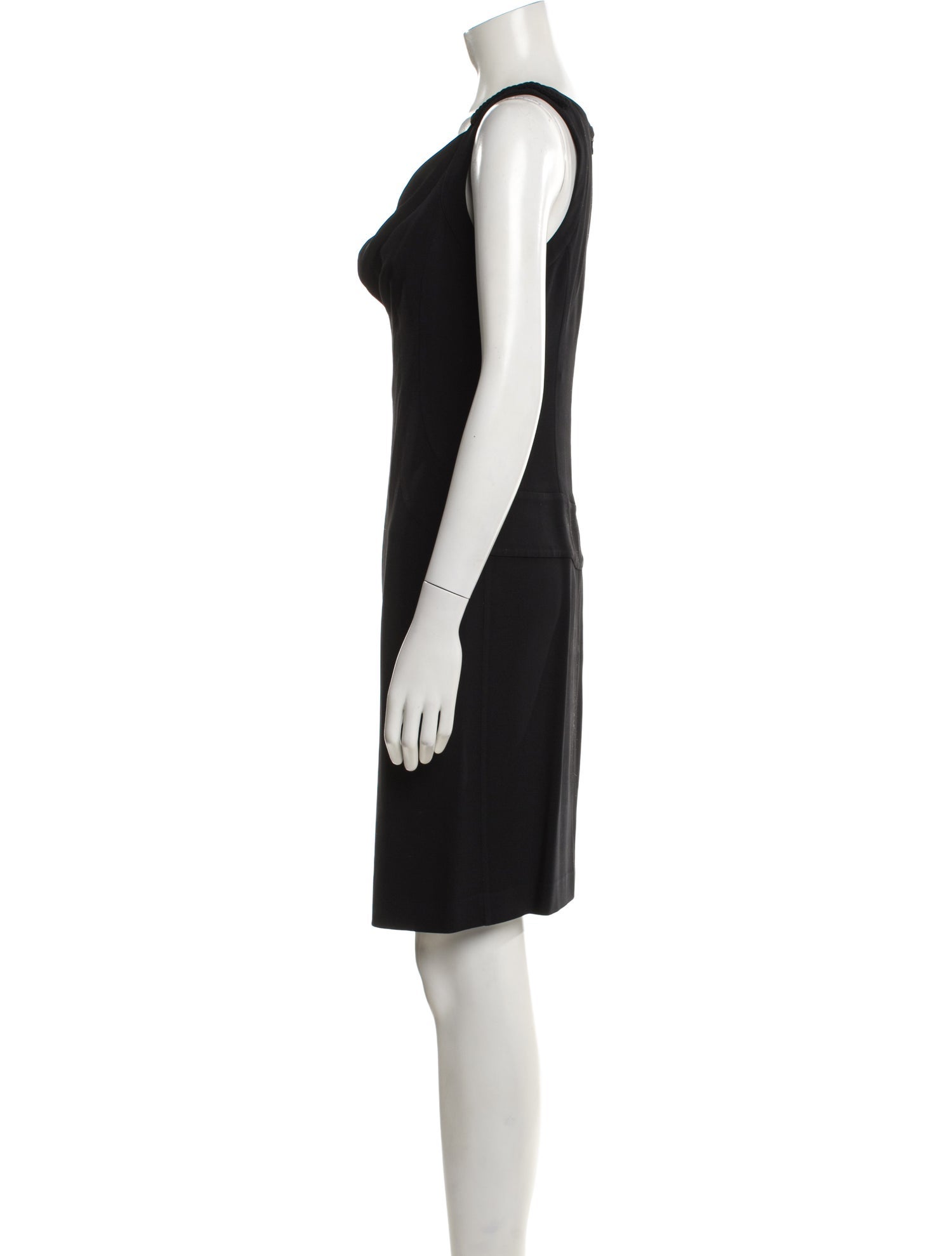 Barbara Bui V-Neck Knee-Length Dress