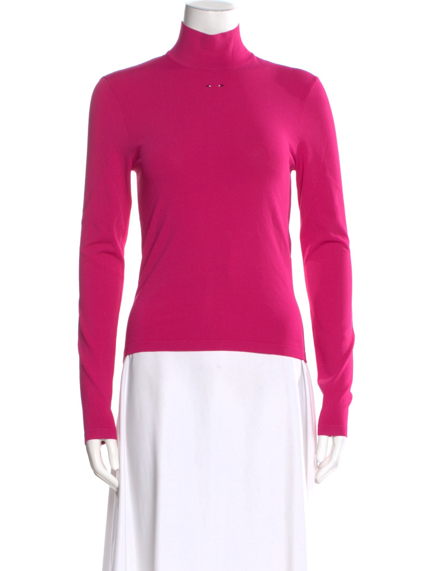 Barbara Bui Turtleneck Long Sleeve Top