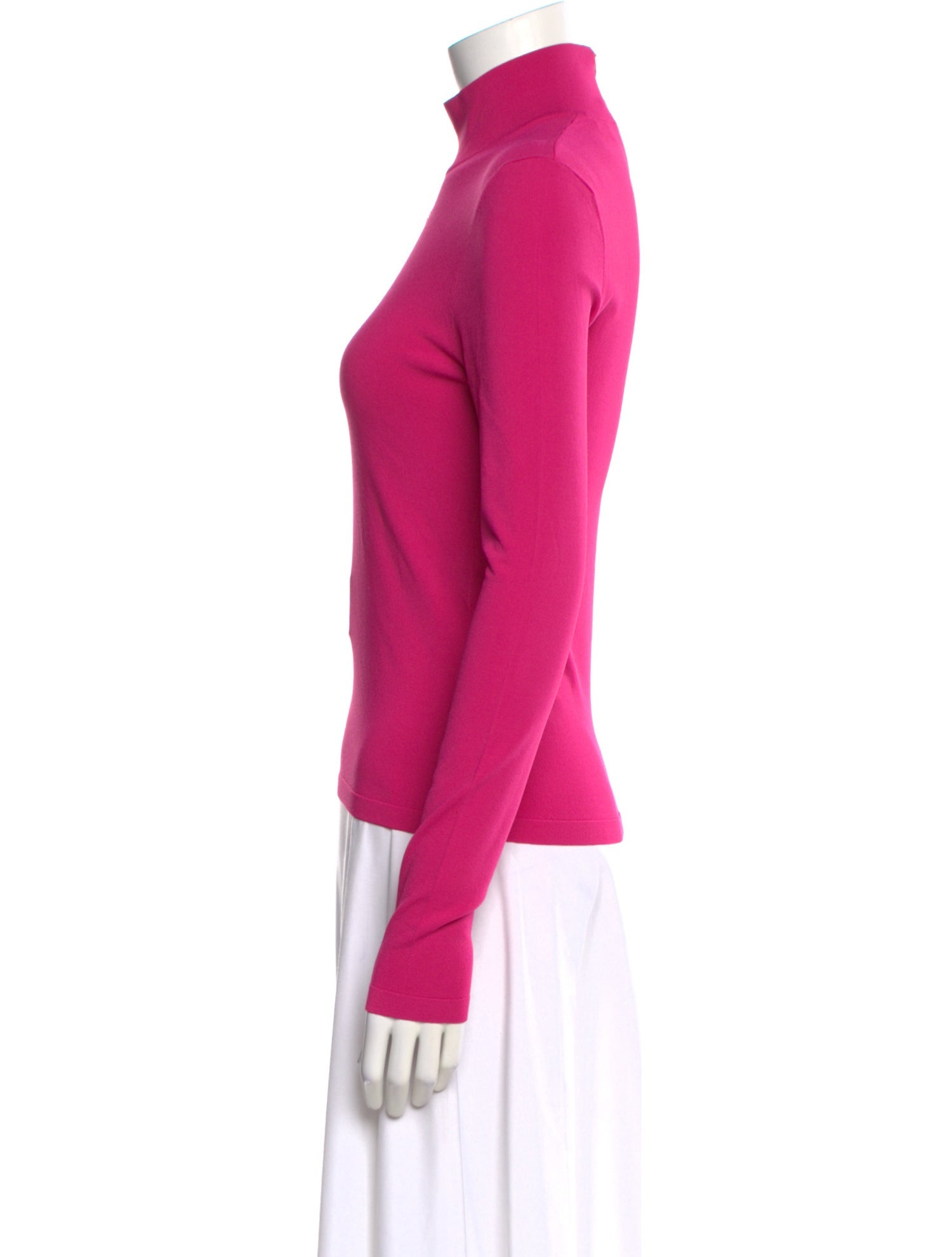 Barbara Bui Turtleneck Long Sleeve Top