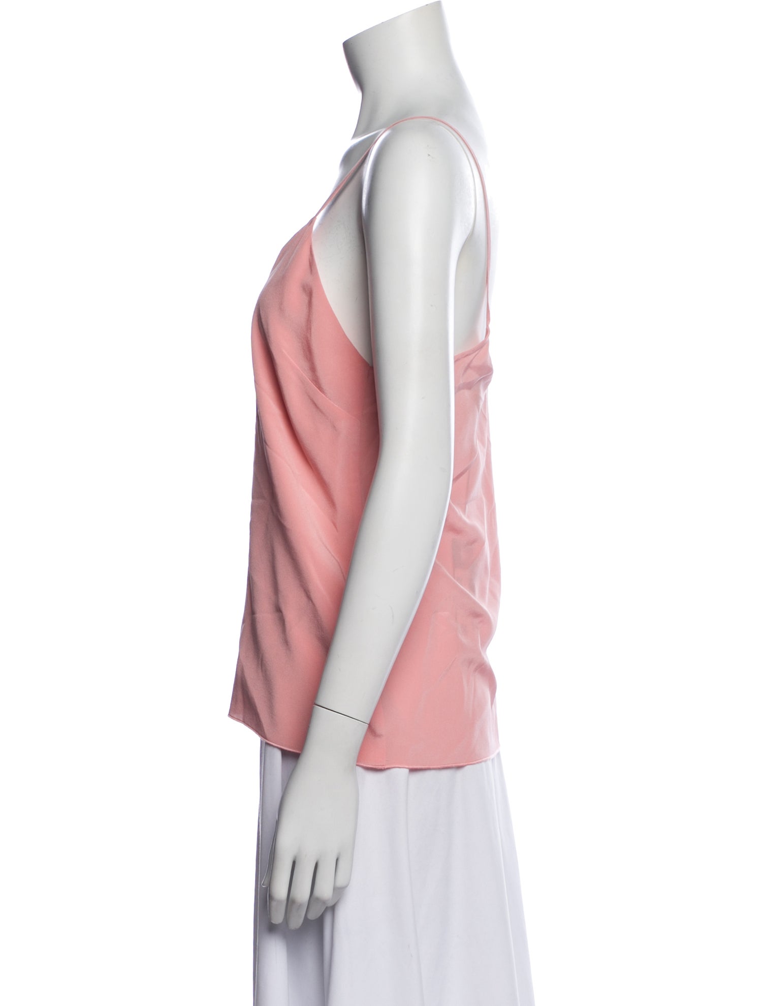Barbara Bui Silk V-Neck Top