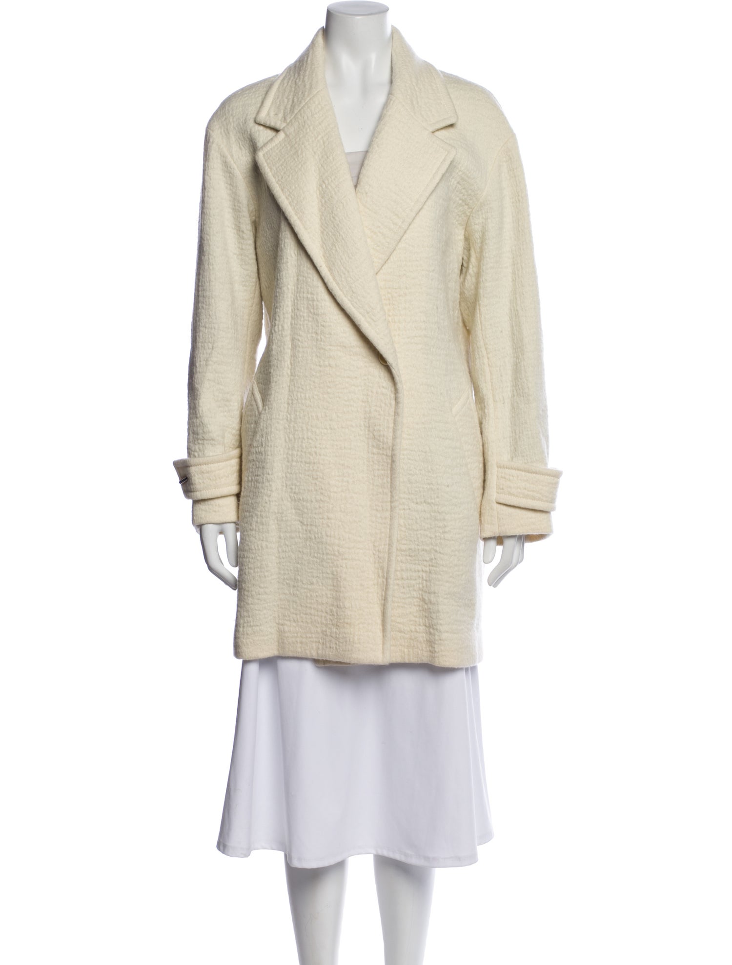 Barbara Bui Wool Peacoat