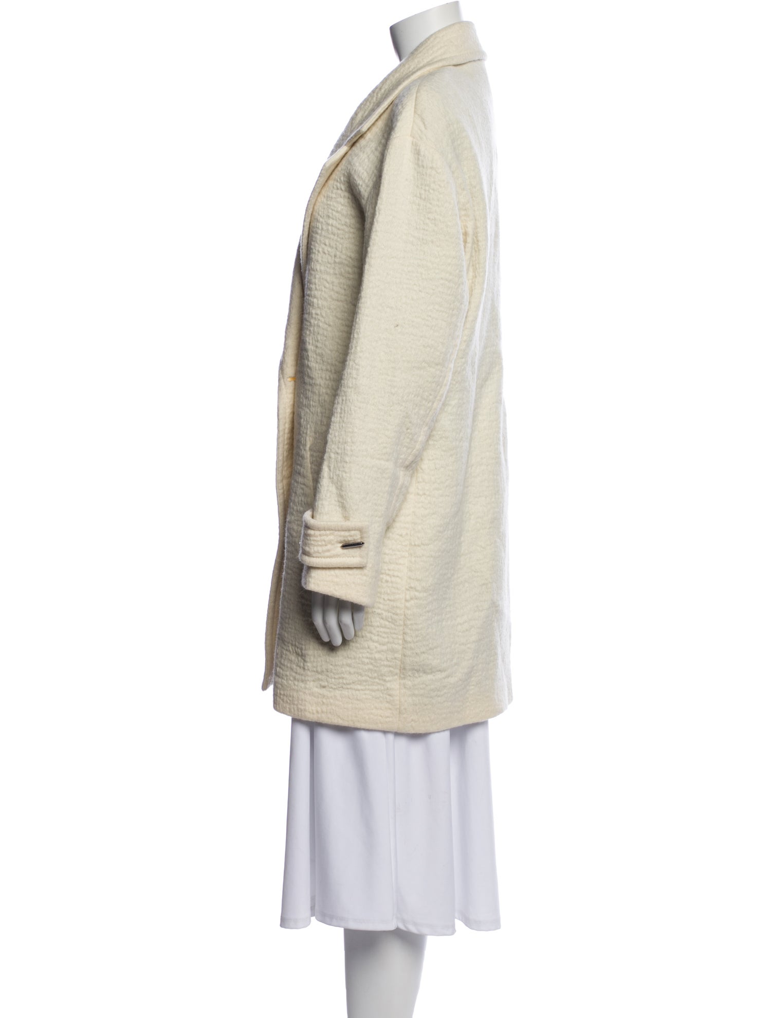 Barbara Bui Wool Peacoat