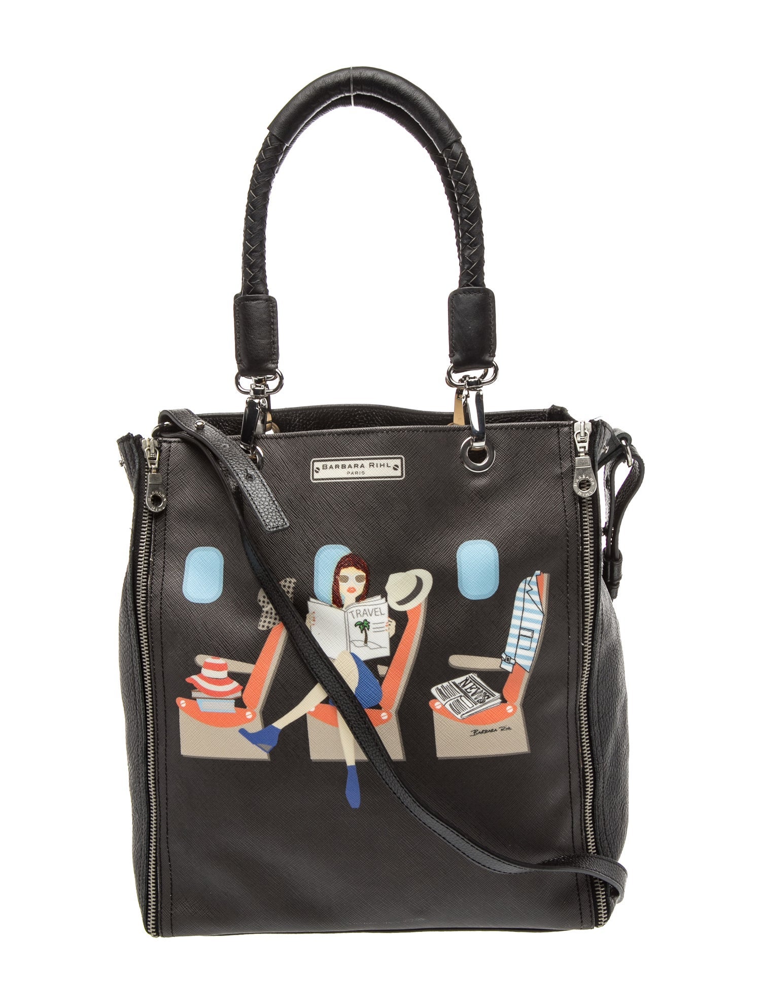 Barbara Bui Leather Bucket Bag
