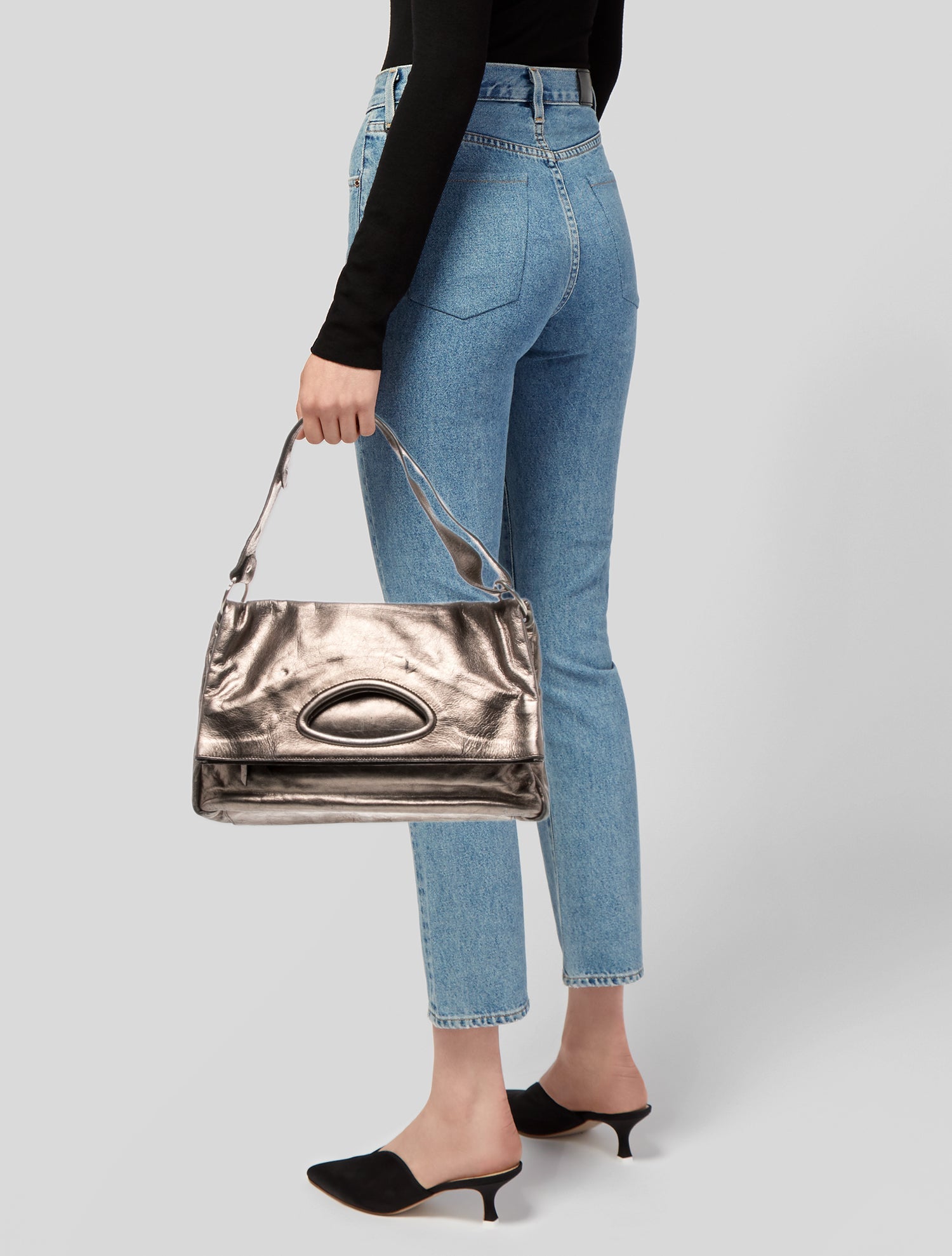 Barbara Bui Leather Shoulder Bag