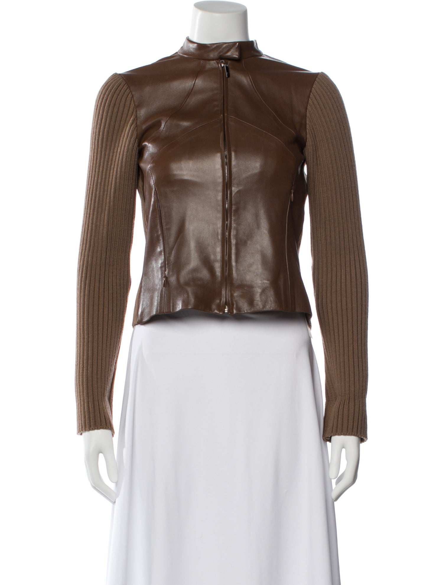 Barbara Bui Leather Biker Jacket