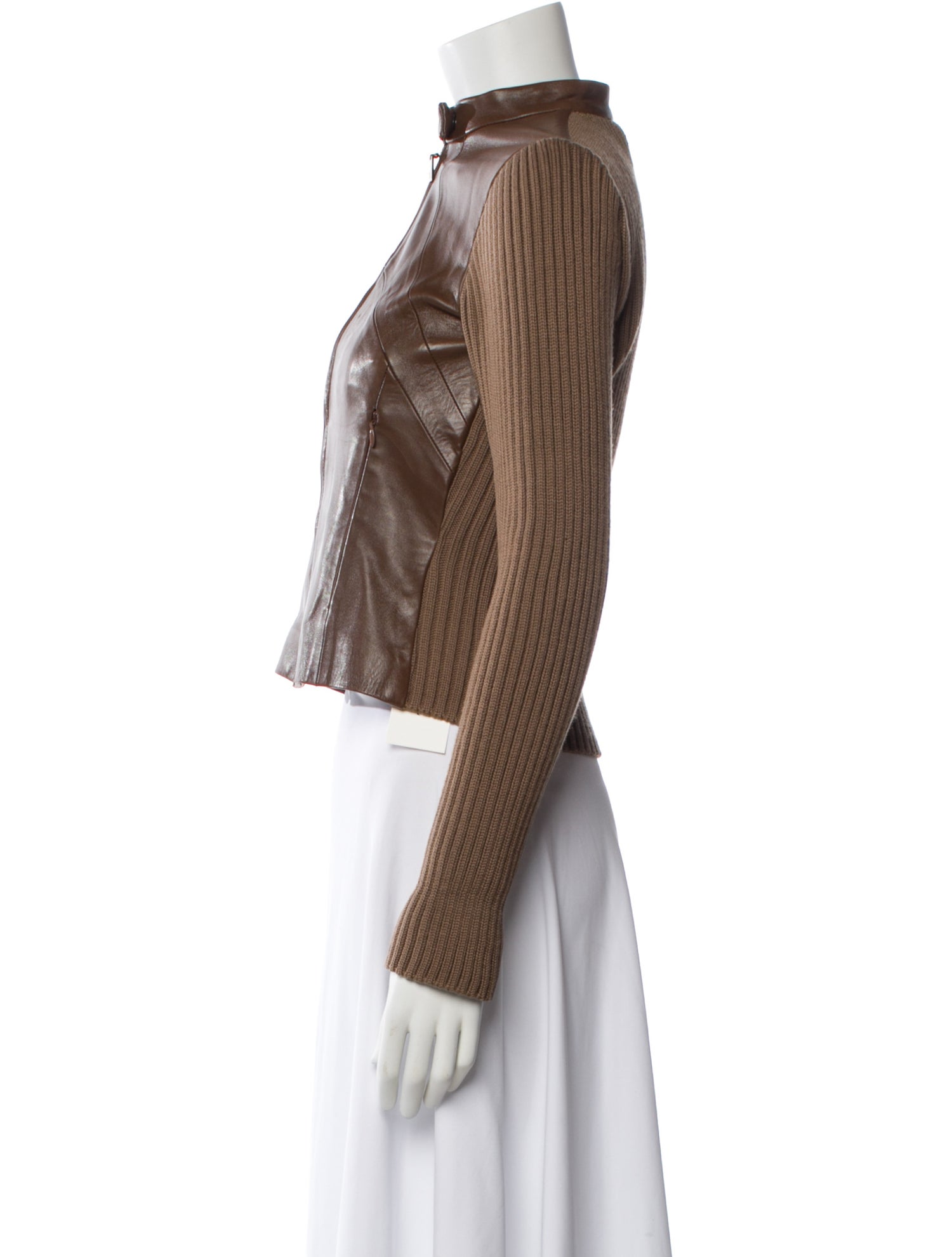 Barbara Bui Leather Biker Jacket