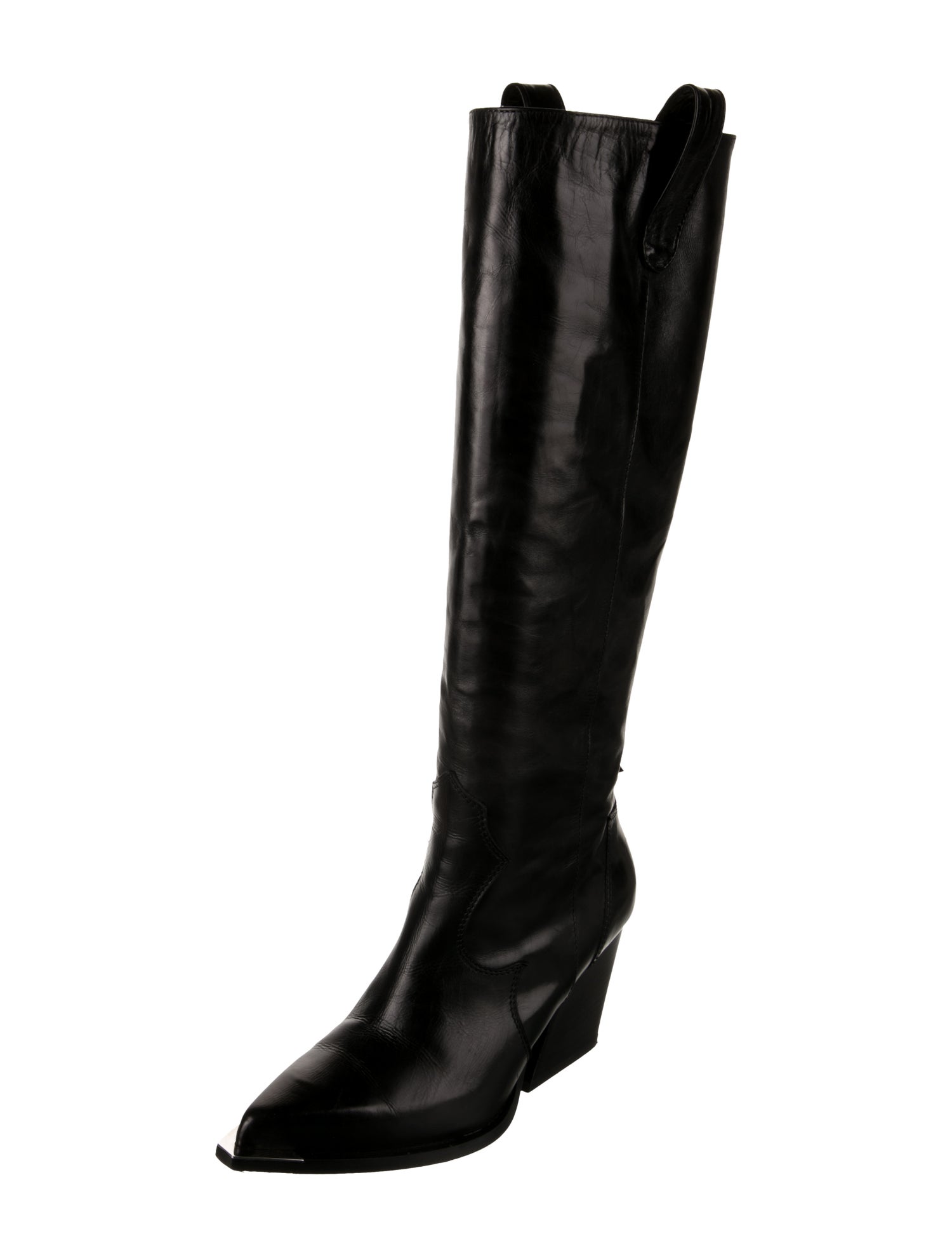 Barbara Bui Leather Riding Boots