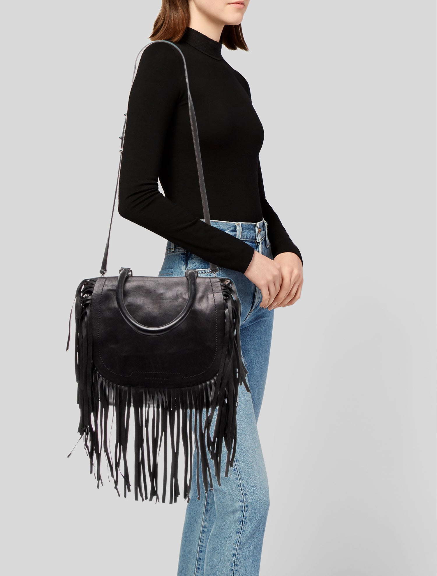 Barbara Bui Leather Shoulder Bag