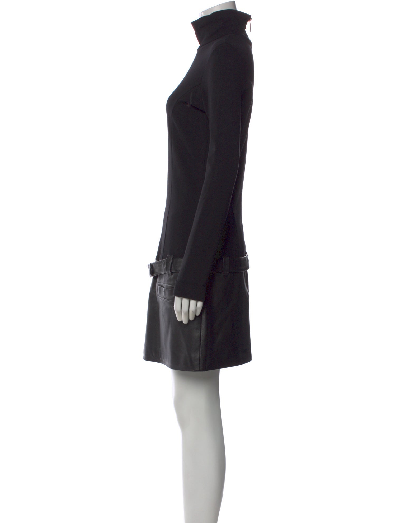 Barbara Bui Turtleneck Mini Dress