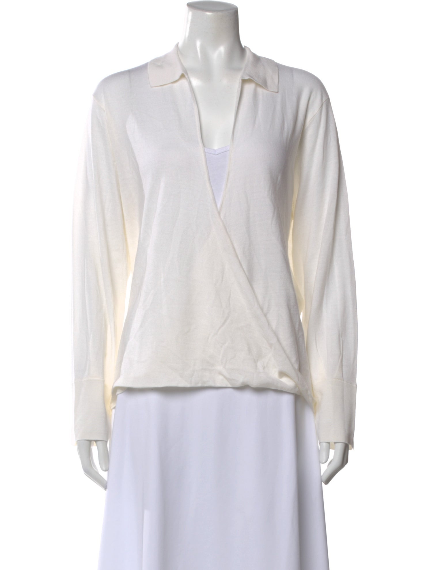 Barbara Bui Merino Wool Long Sleeve Top w/ Tags