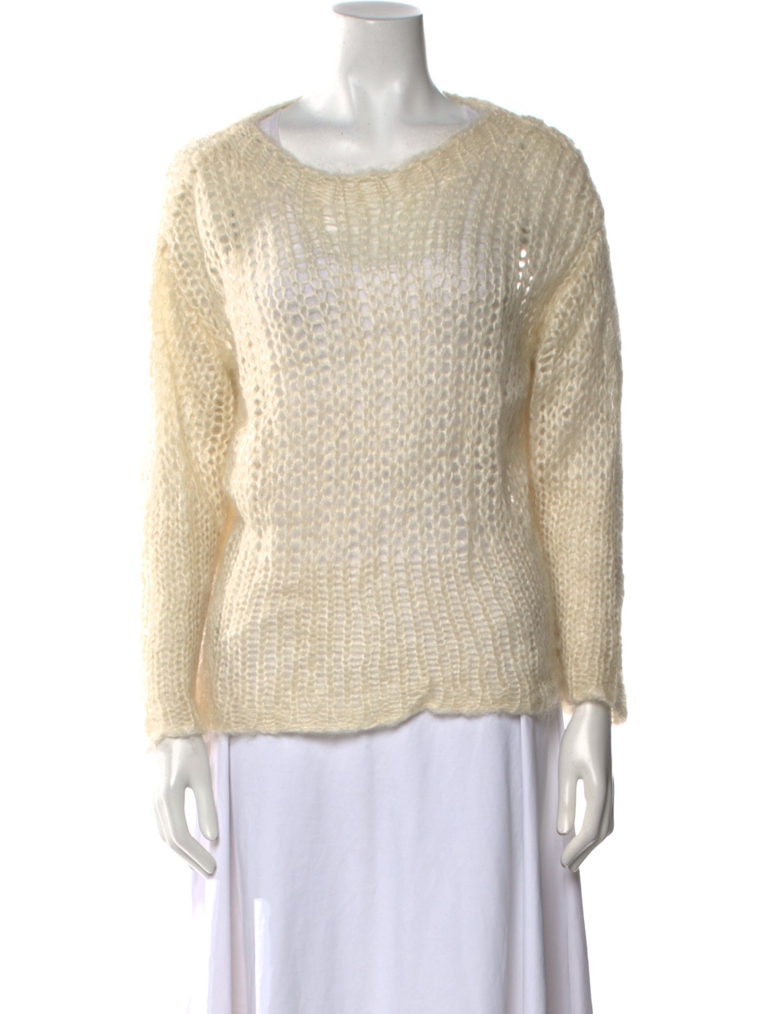 babaà Mohair Scoop Neck Sweater