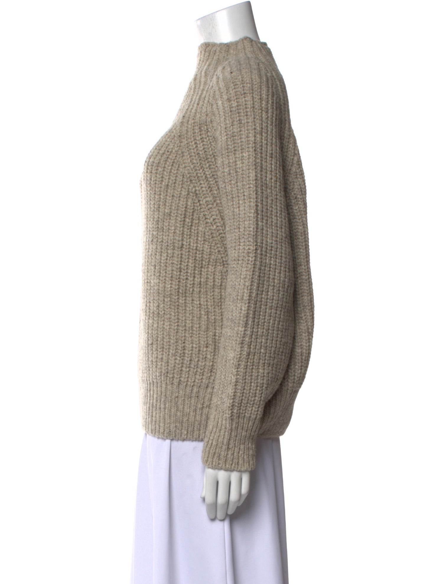 babaà Wool Mock Neck Sweater