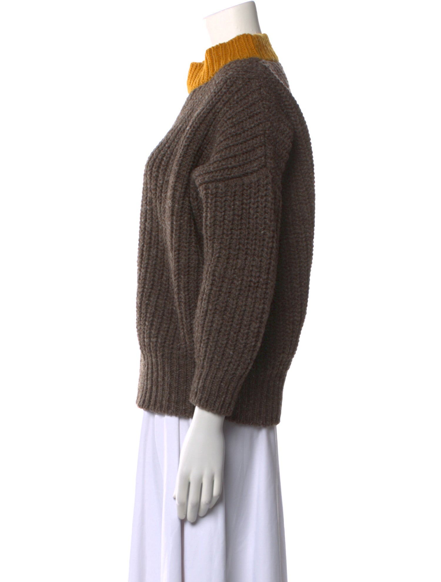 babaà Wool Mock Neck Sweater