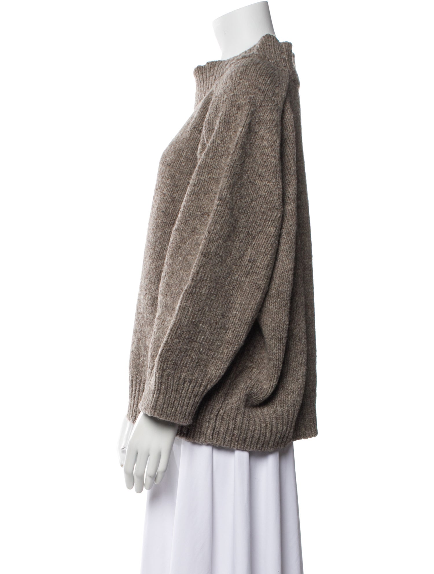 babaà Wool Mock Neck Sweater