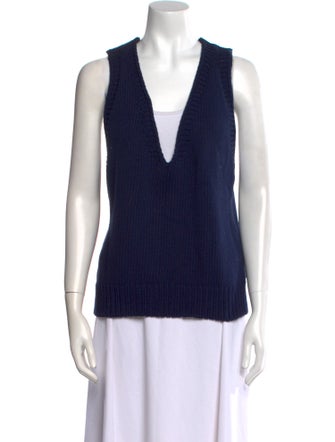 babaà V-Neck Sleeveless Top