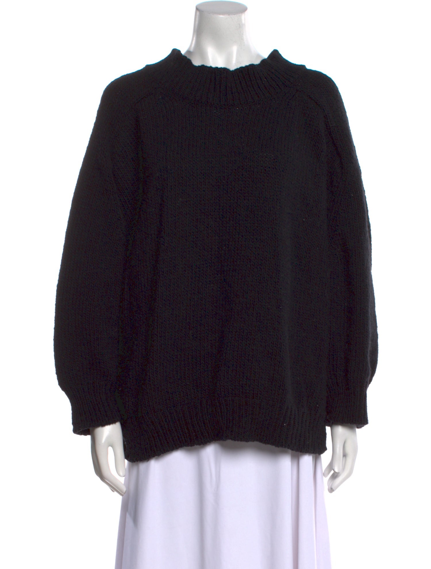 babaà Wool Mock Neck Sweater