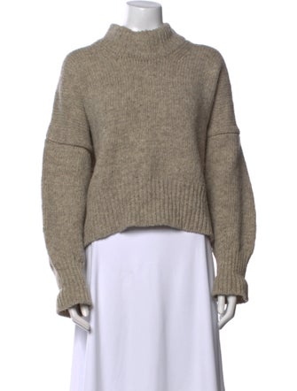 babaà Wool Mock Neck Sweater