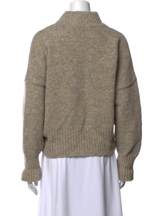 babaà Wool Mock Neck Sweater
