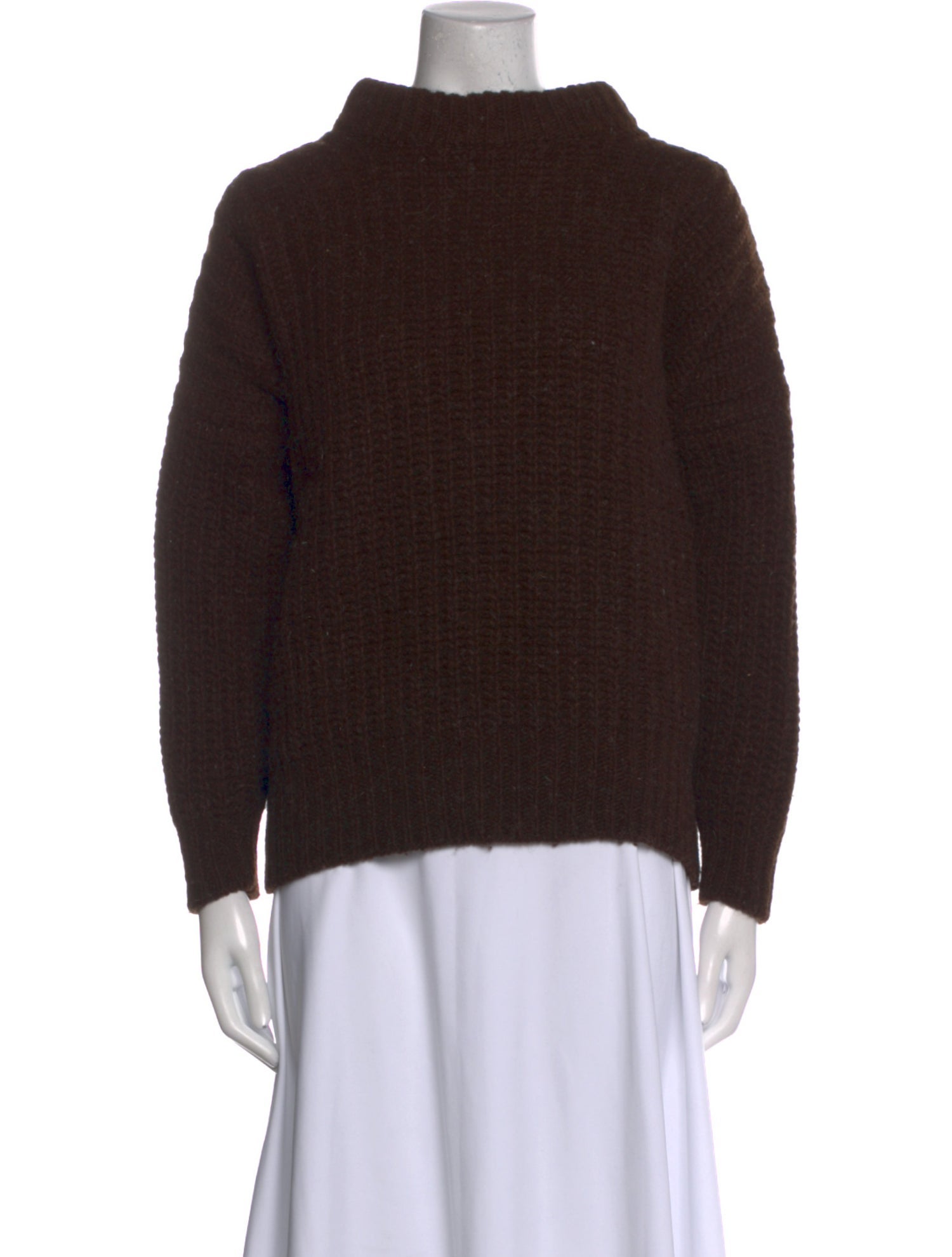 babaà Wool Mock Neck Sweater