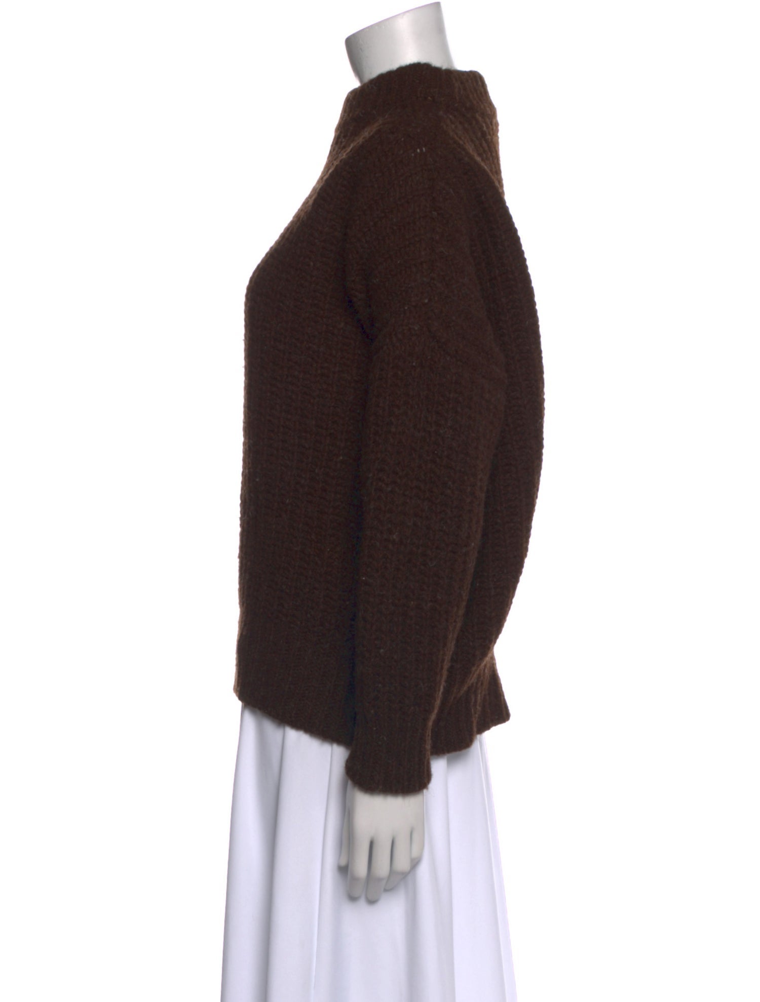 babaà Wool Mock Neck Sweater
