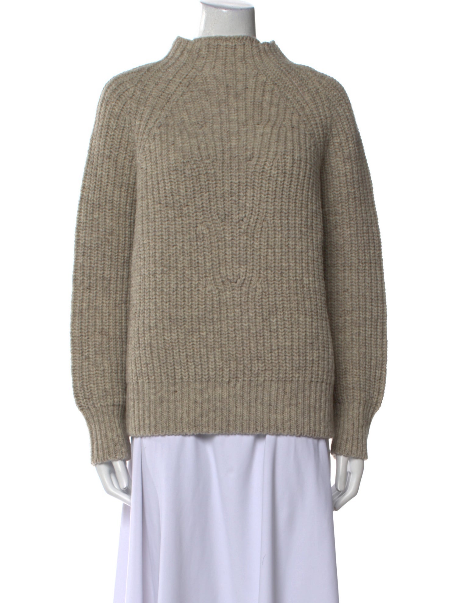 babaà Wool Mock Neck Sweater