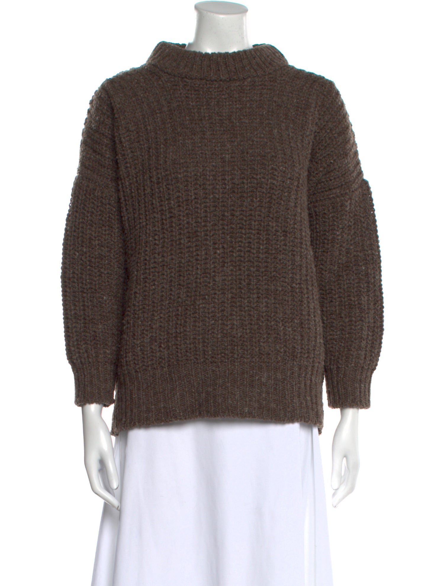 babaà Wool Mock Neck Sweater