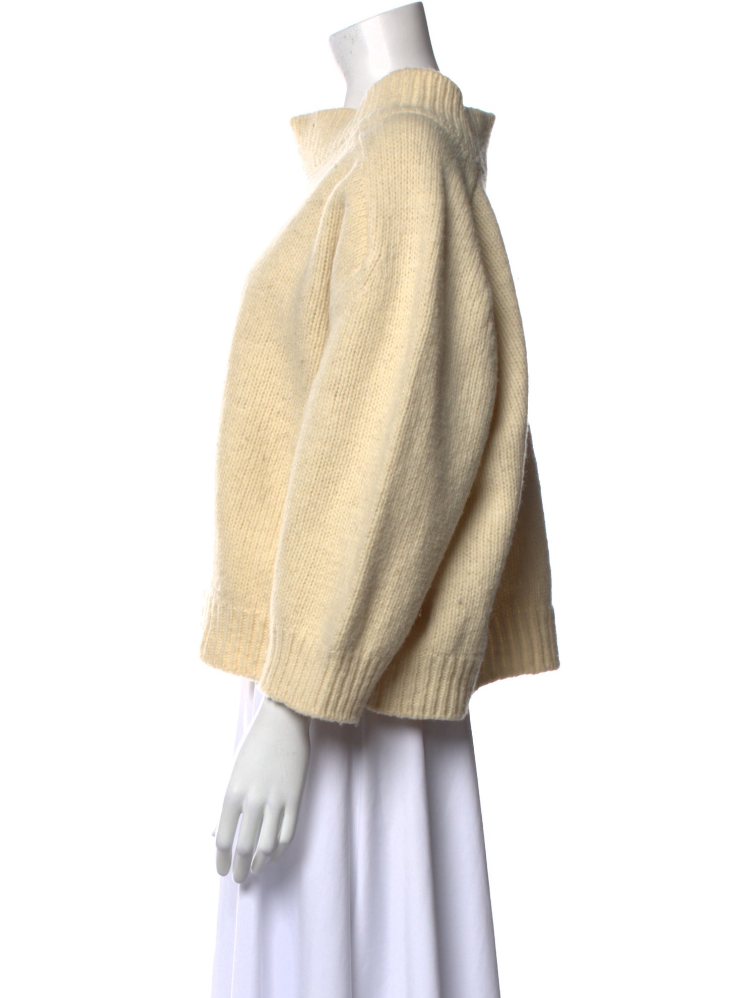 babaà Wool Mock Neck Sweater