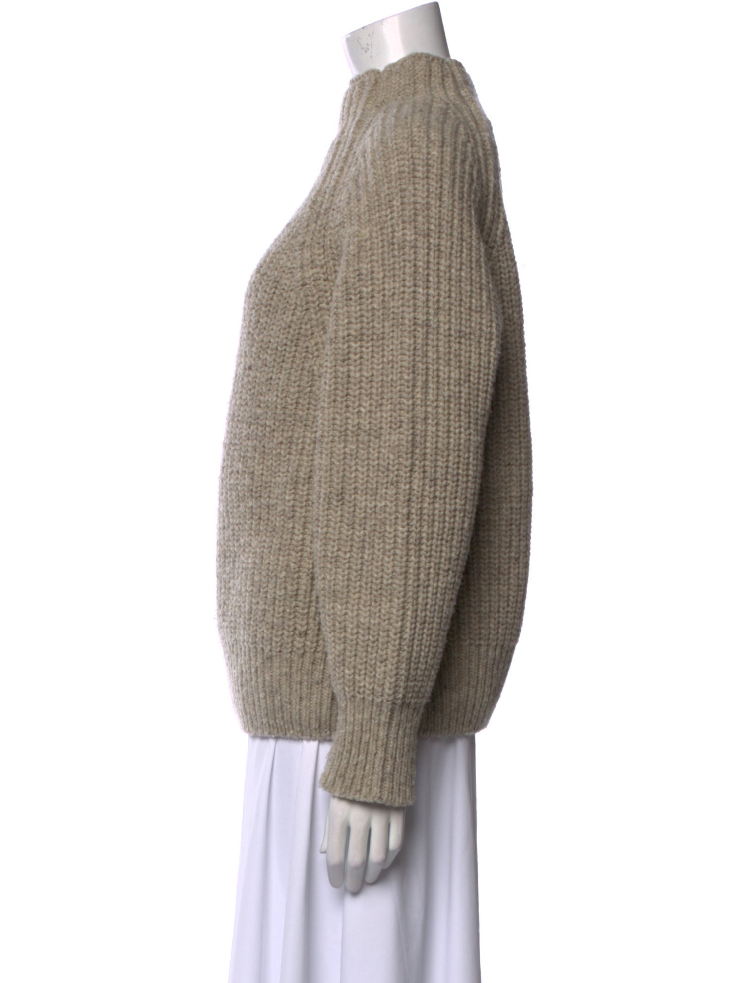 babaà Wool Mock Neck Sweater