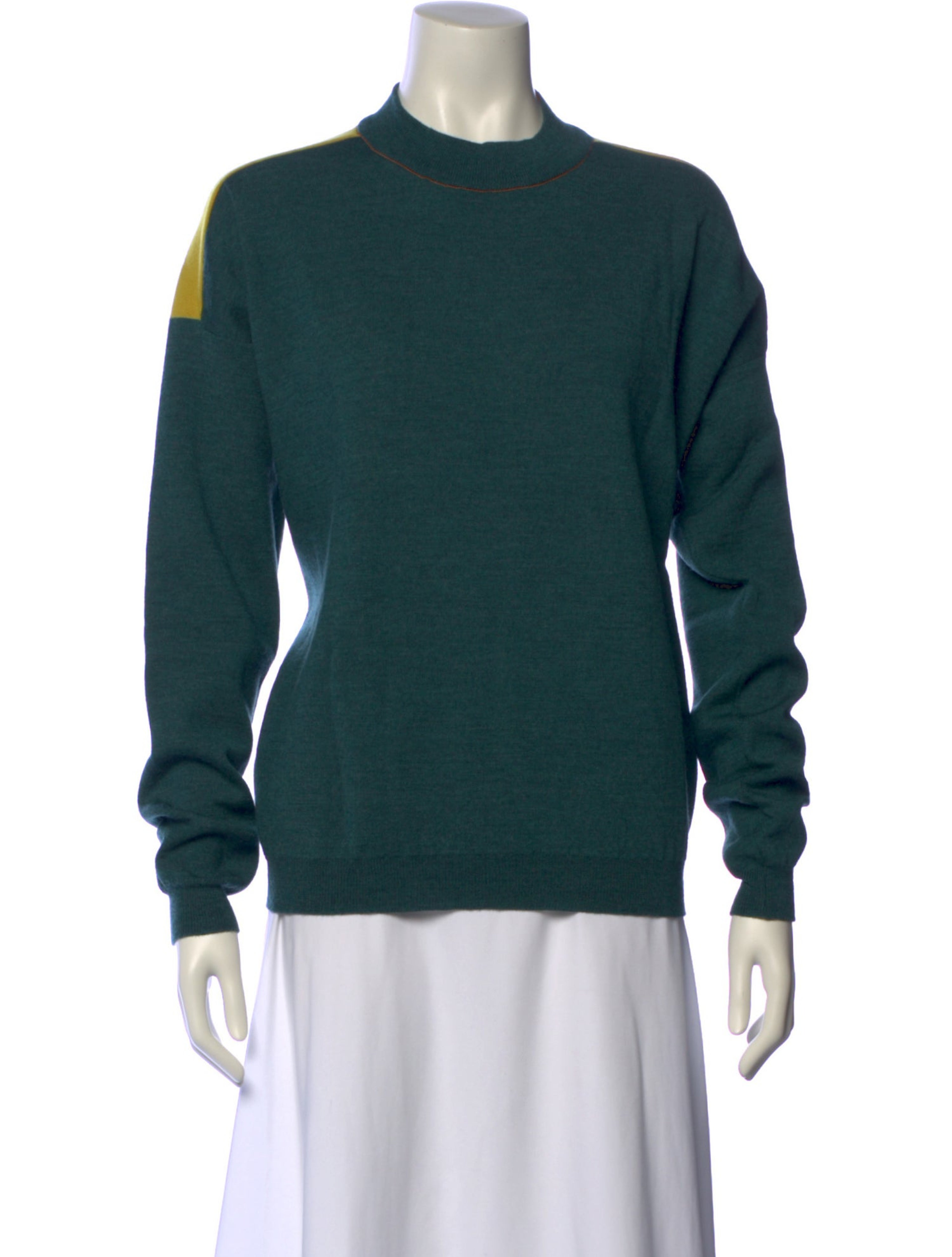 Merino Wool Crew Neck Sweater