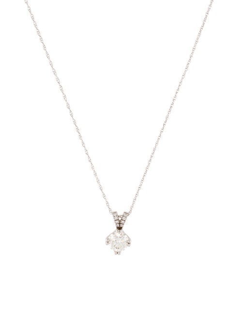 Badgley Mischka 1.17ct Diamond Pendant Necklace