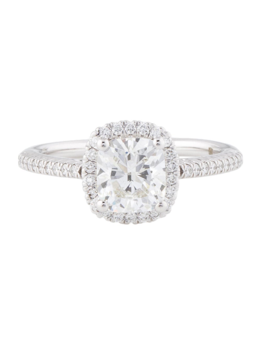 Badgley Mischka 14K 1.89ctw Diamond Engagement Ring 14K White Gold