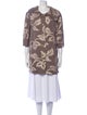 Badgley Mischka Floral Print Coat