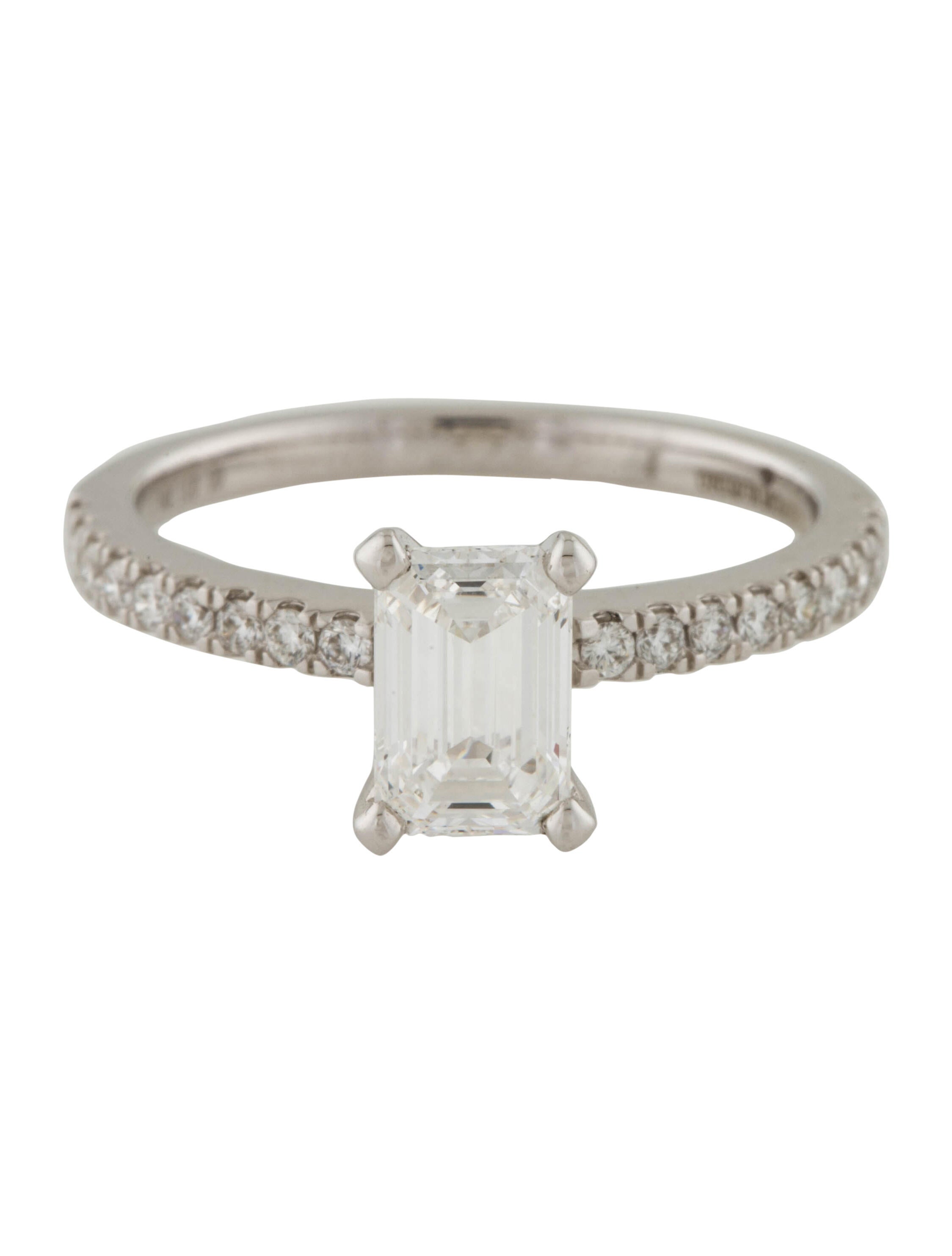 Badgley Mischka 14K 1.05ct Lab-Grown Engagement Ring