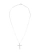 Badgley Mischka 14K 2.00ctw Lab-Grown Diamond Cross Pendant