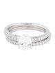 Badgley Mischka 14K 1.00ct Lab-Grown Wedding Set