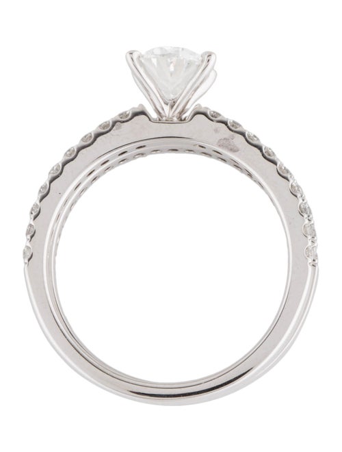 Badgley Mischka 14K 1.00ct Lab-Grown Wedding Set