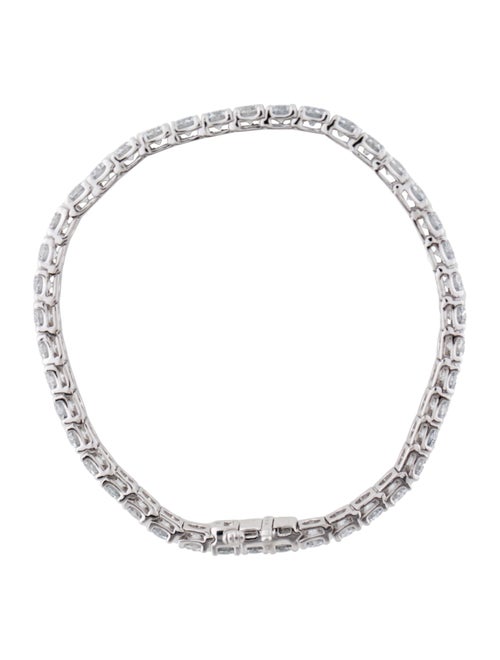 Badgley Mischka 14K 14.07ctw Lab-Grown Diamond Link Bracelet