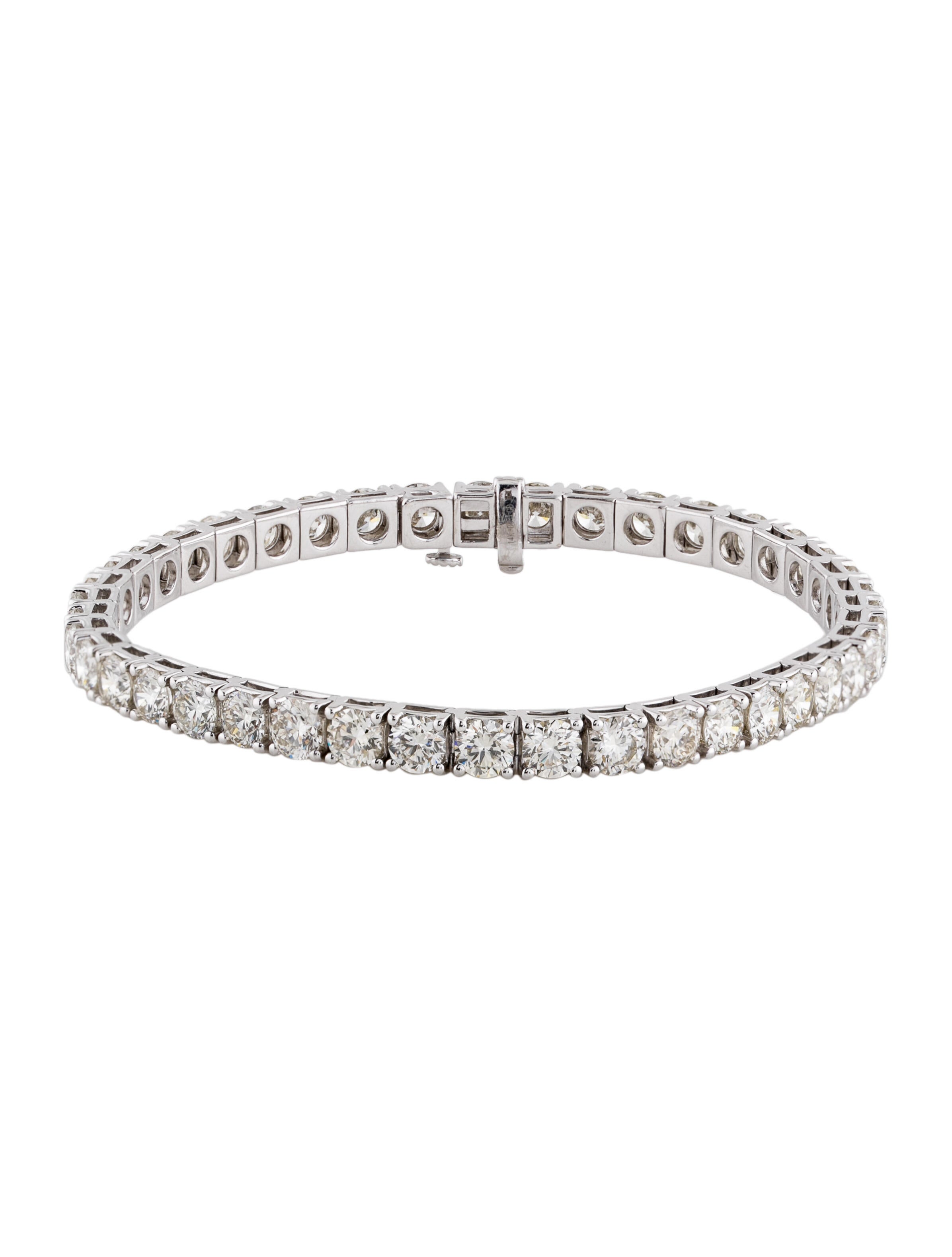 Badgley Mischka 14K 14.07ctw Lab-Grown Diamond Bracelet