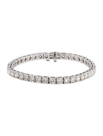Badgley Mischka Link 14K 14.07ctw Lab-Grown Diamond Bracelet