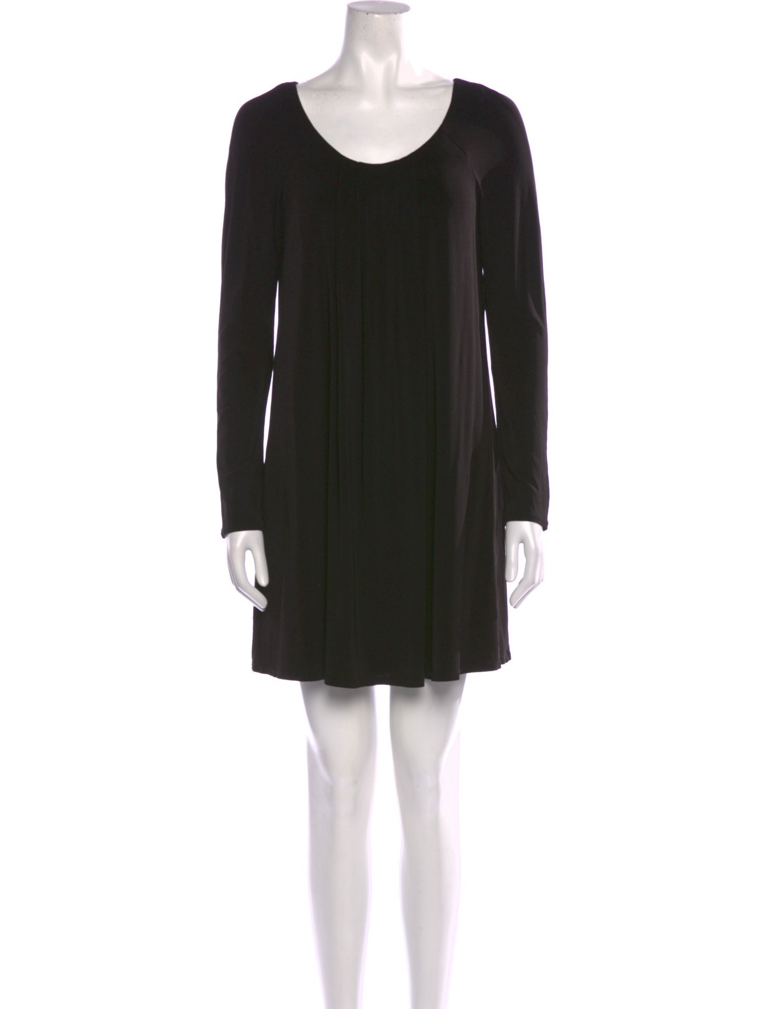 Badgley Mischka Scoop Neck Mini Dress