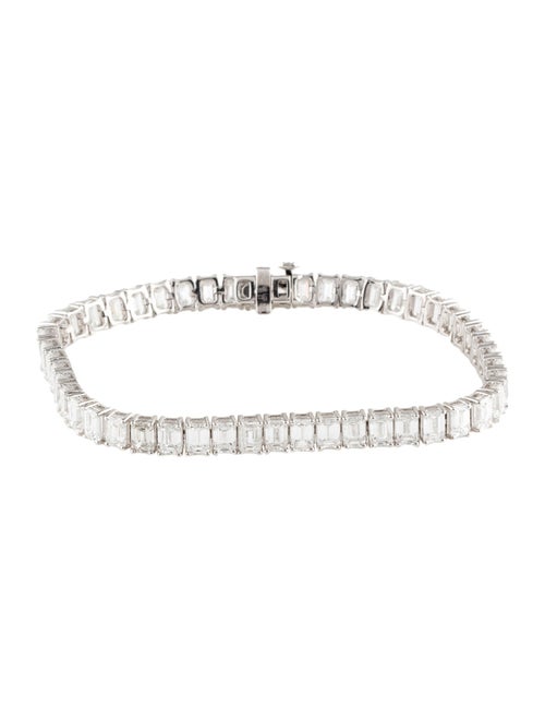 Badgley Mischka 14K 15.15ctw Lab-Grown Diamond Bracelet