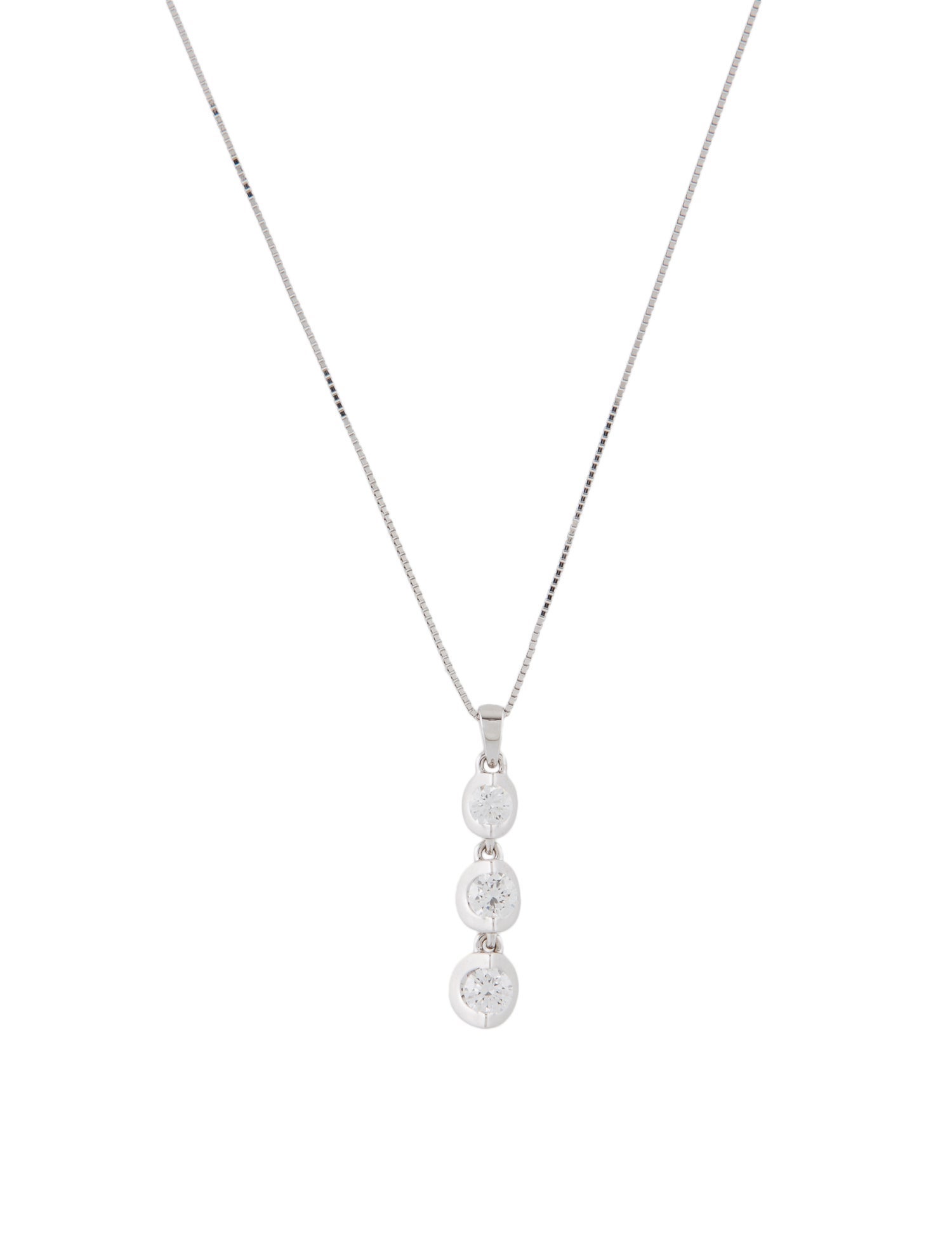 Badgley Mischka 14K Lab-Grown Diamond Pendant Necklace