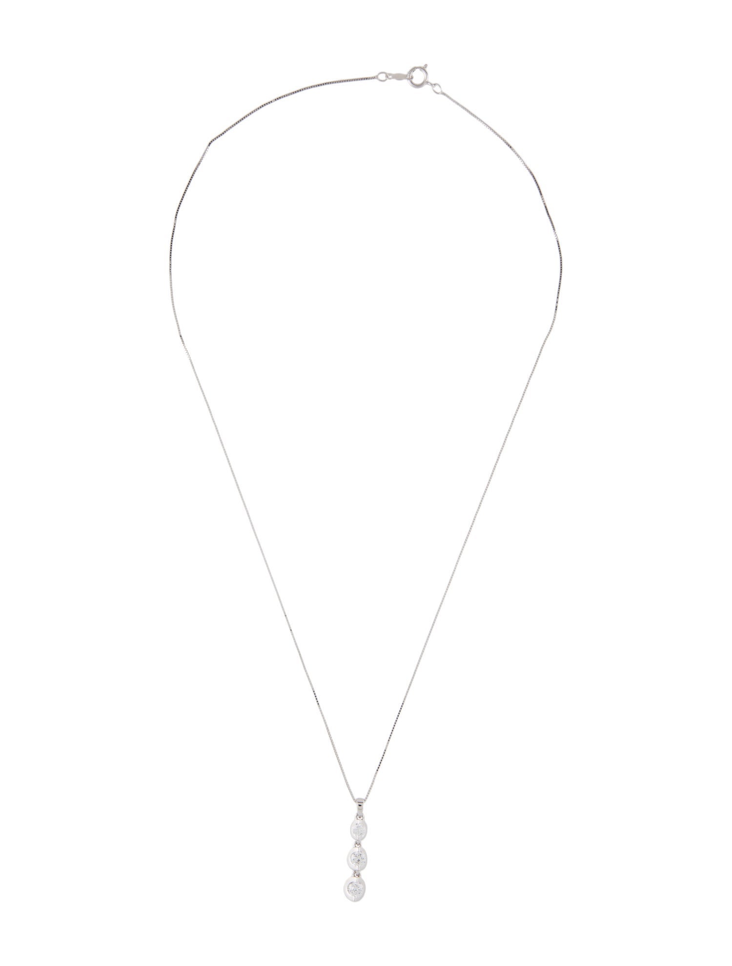 Badgley Mischka 14K Lab-Grown Diamond Pendant Necklace