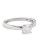 Badgley Mischka 14K Solitaire Diamond Engagement Ring