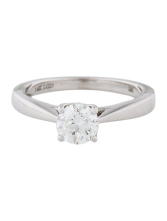 Badgley Mischka 14K Solitaire Diamond Engagement Ring