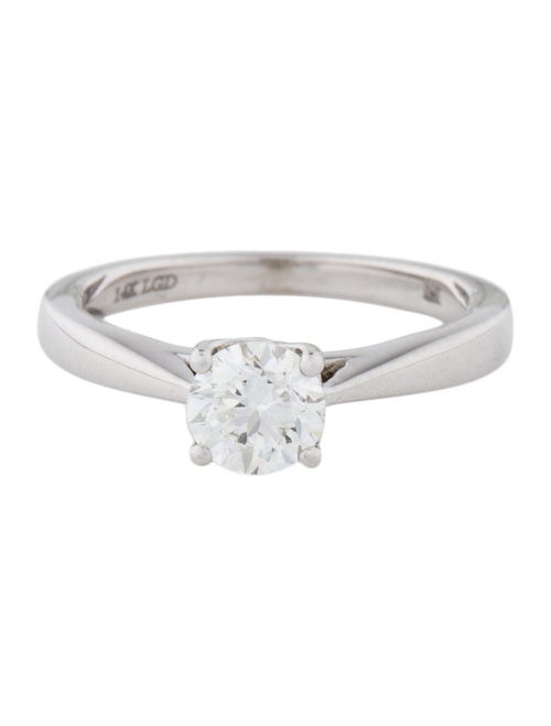 Badgley Mischka 14K Solitaire Diamond Engagement Ring