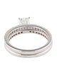 Badgley Mischka 14K 1.45ctw Lab-Grown Diamond Wedding Set